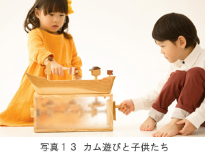 写真13 カム遊びと子供たち