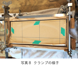 写真8 クランプの様子